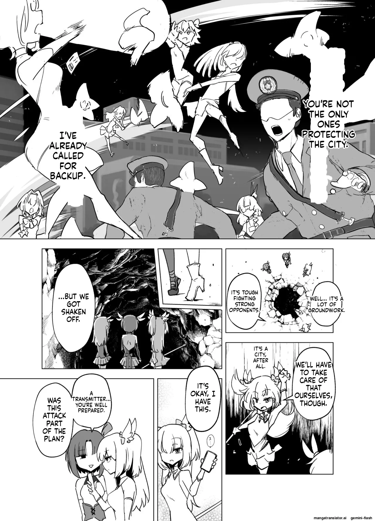 Mahou Shoujo-tachi vs Shokushu-san Kouhen page 11 full