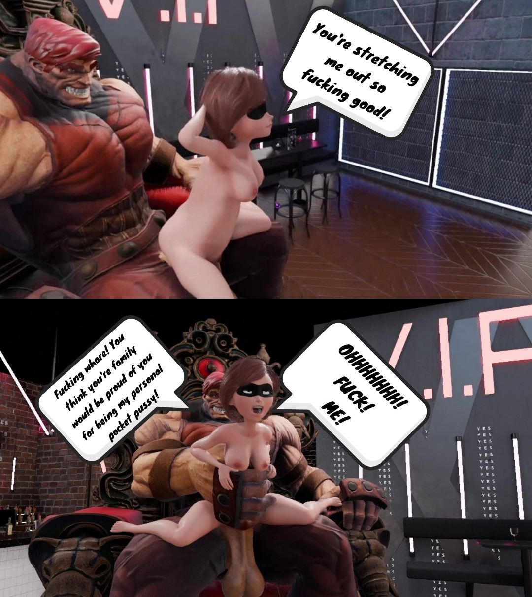 Juggernaut Fucks Elastigirl page 1 full