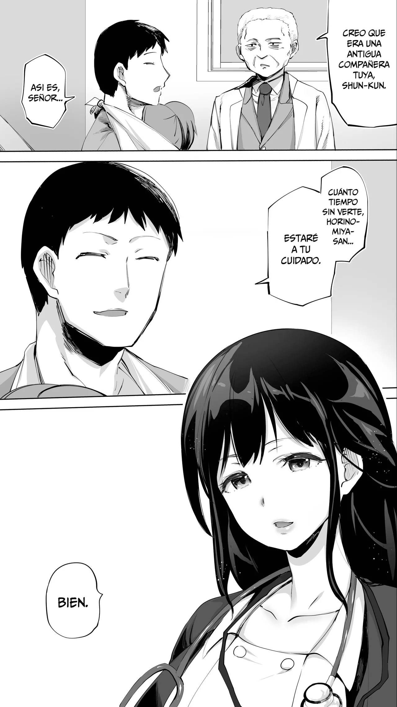 Jimoto no Hame Tomo. "Doukyuusei no Kangoshi K" page 8 full