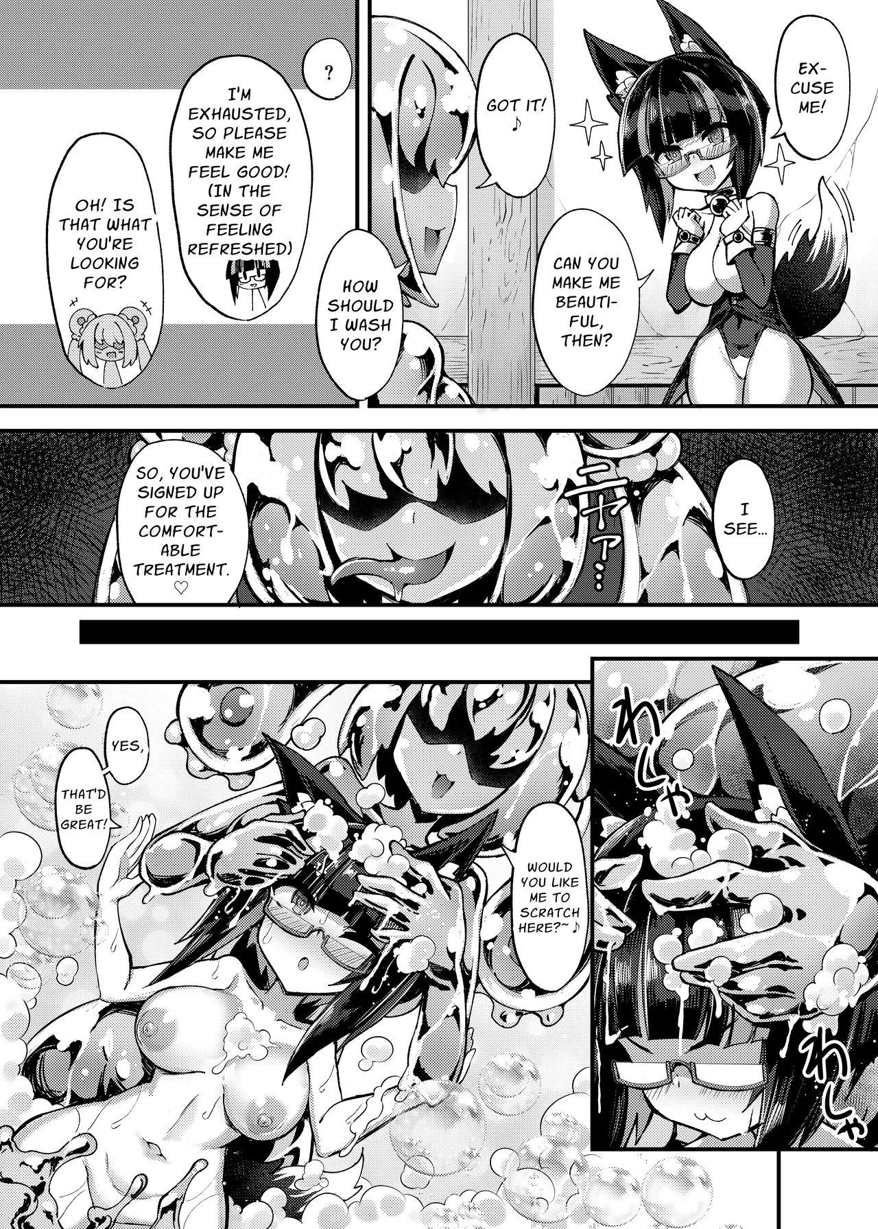 Shoukan Shoujo 2 ~ Baburu de Kuri Houhinai made Osouji Sare Hen ~ | Summoned Girl 2 ~Thorough Clitty Cleaning With Bubbles Galore~ page 9 full