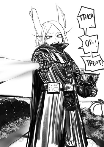 [Amano44] My Halloween Academia 2024 (My Hero Academia) [English] cover