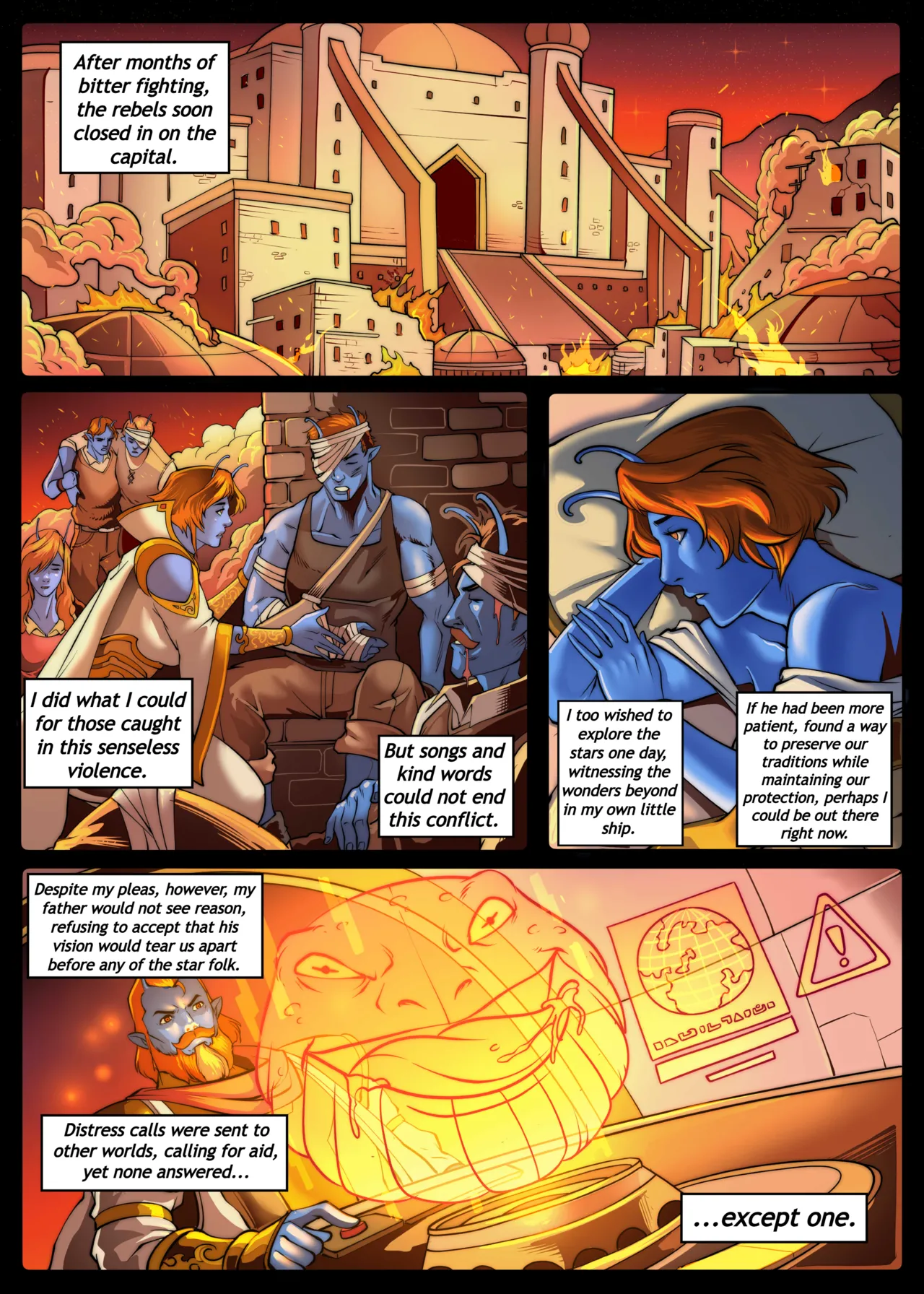 Galaxy of Scum Issue #8: The Princess page 7 full