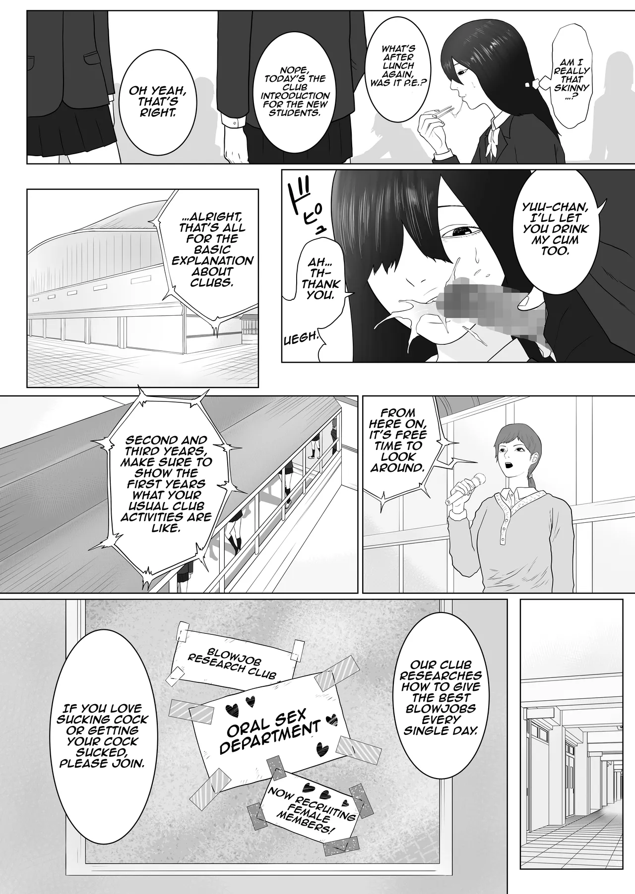 Futanari Gakuen 1 New First Year Students | Dick Girl Academy 1 New First Year Students page 4 full