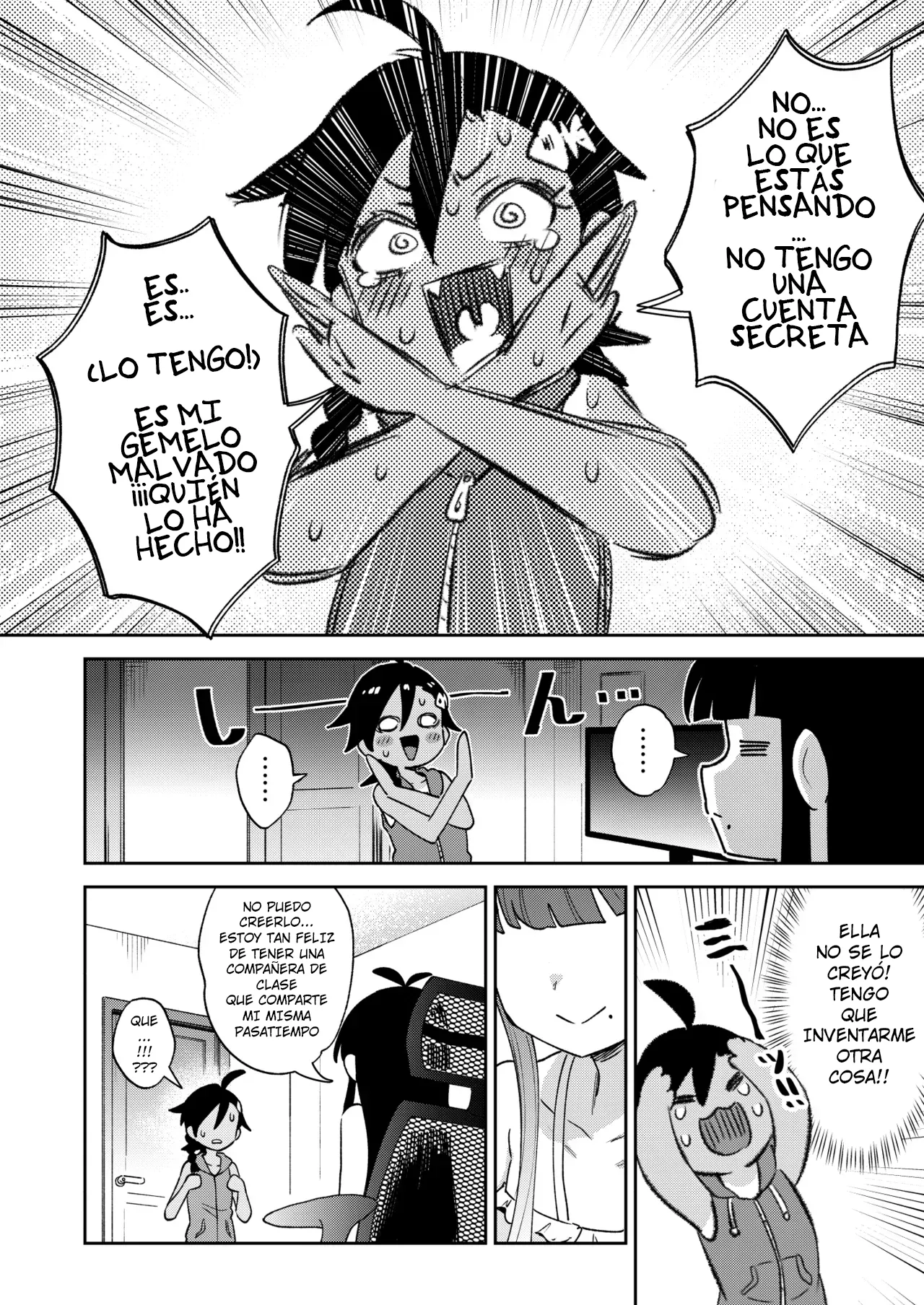 Muttsuri Shoujo no Himitsu no Bouken | A Gloomy Girl's Secret Adventure page 9 full