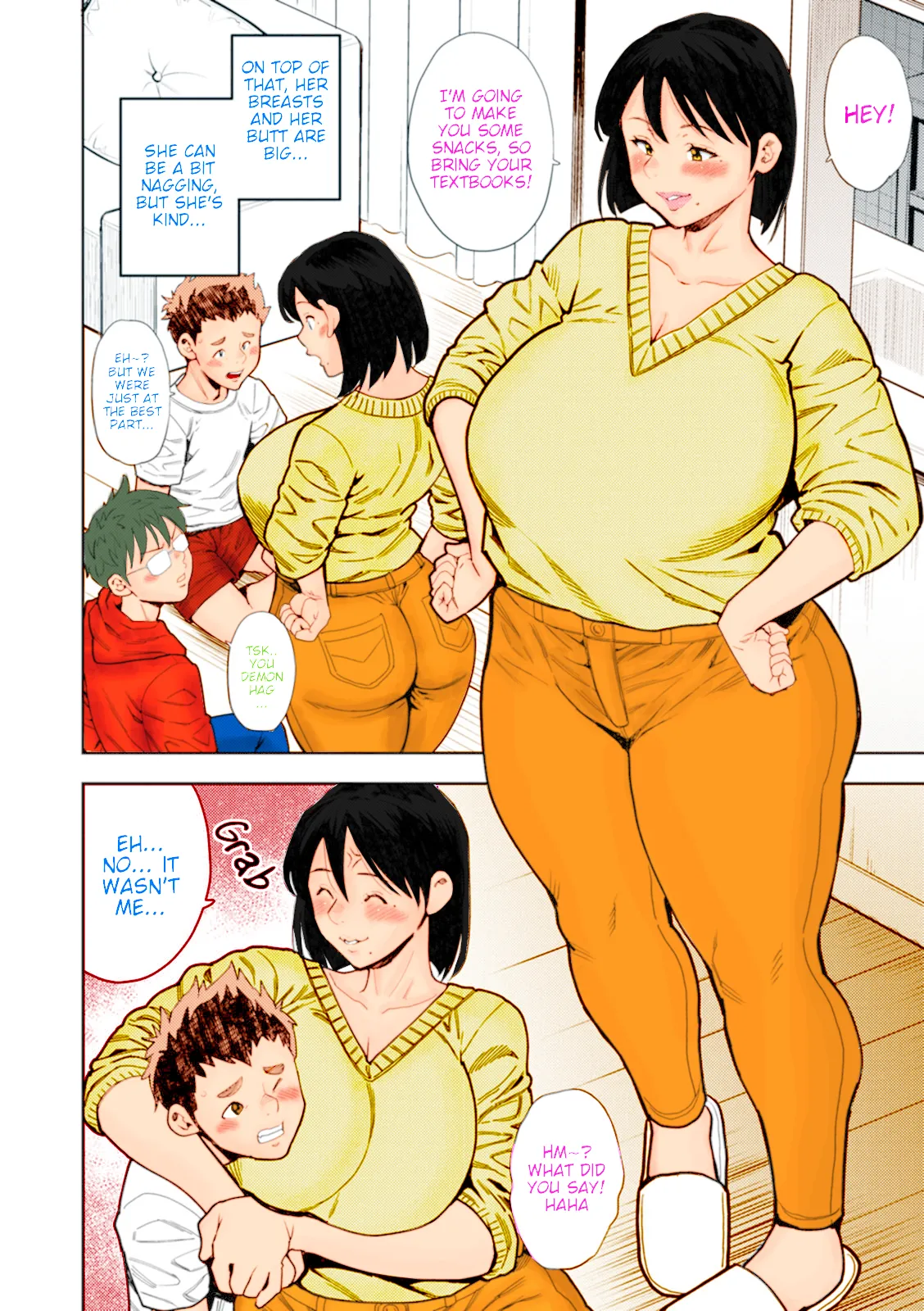 Shinyuu no Haha wa Boku no Iinari My Friends Mother Will Do As I Say Part 1 page 2 full
