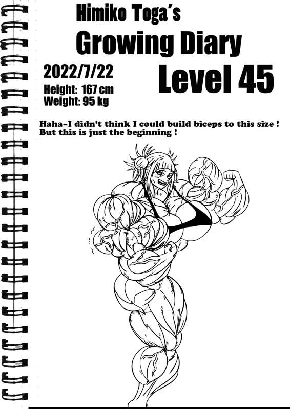 Himiko Toga's growing diaries page 10 full