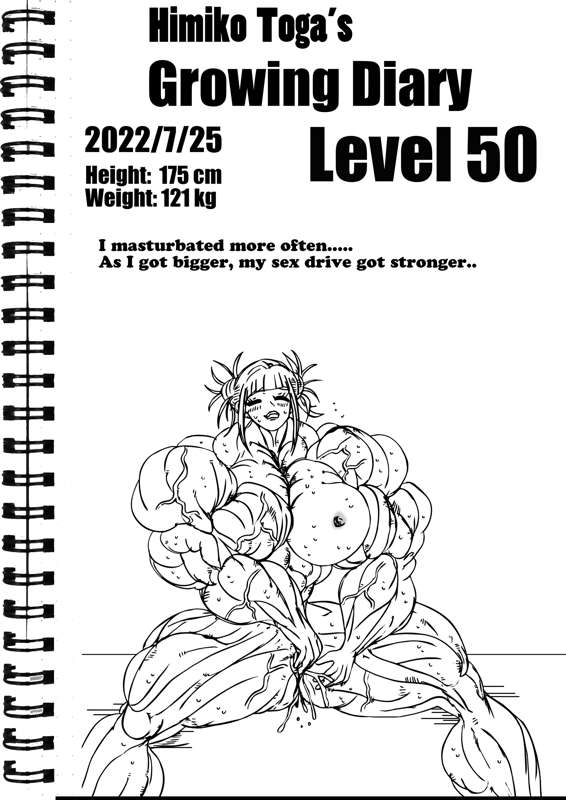 Himiko Toga's growing diaries page 11 full