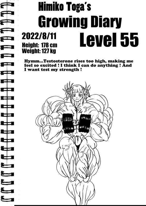 Himiko Toga's growing diaries page 12 full