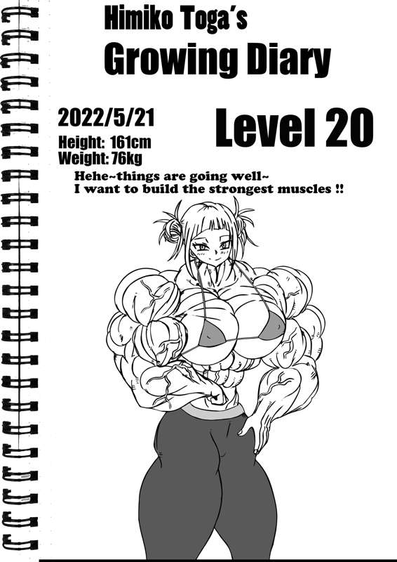 Himiko Toga's growing diaries page 5 full