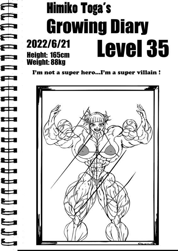 Himiko Toga's growing diaries page 8 full