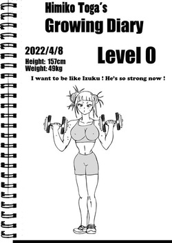 Himiko Toga's growing diaries