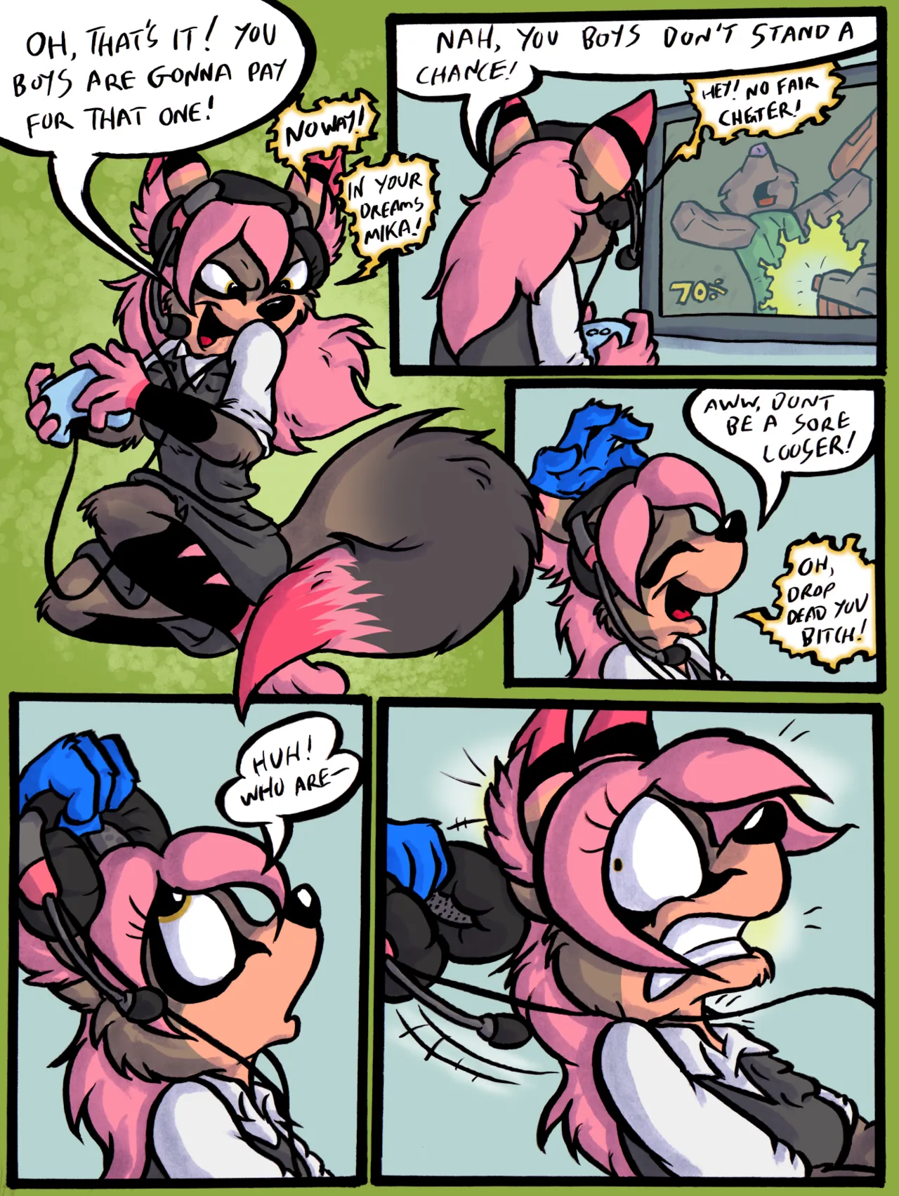 Game Over Mika page 1 full