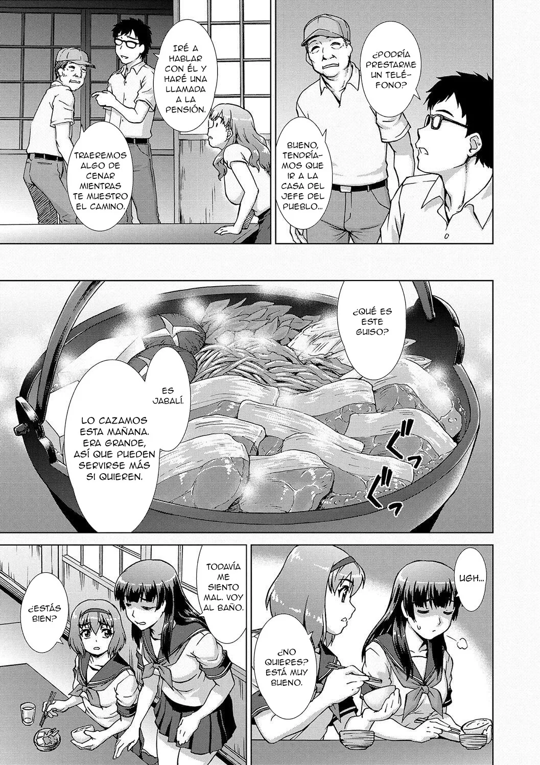 Ryoshuu no Mura｜El Prueblo de las Prisioneras page 12 full
