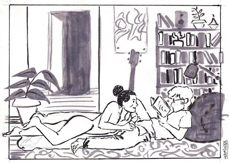 JUDE & JULIE #1 — Reading page 10 full