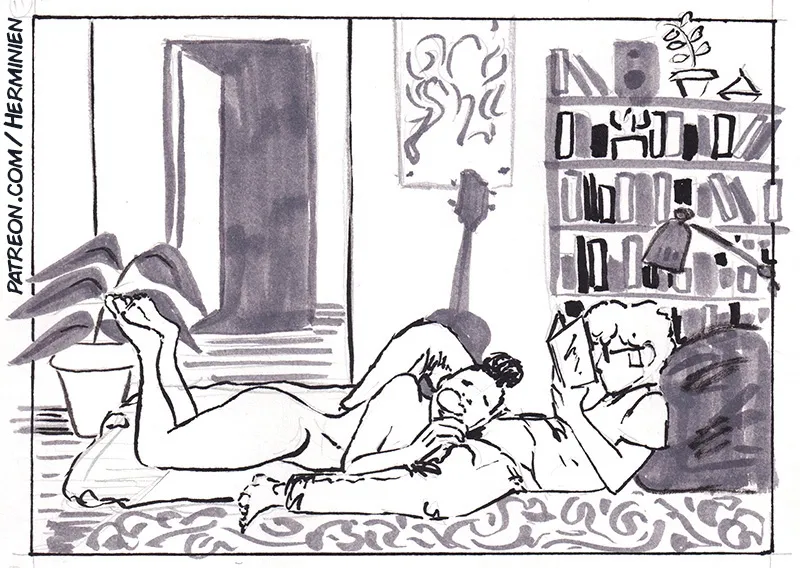 JUDE & JULIE #1 — Reading page 11 full
