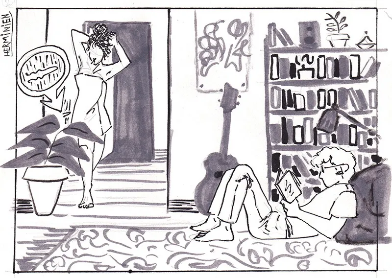 JUDE & JULIE #1 — Reading page 2 full