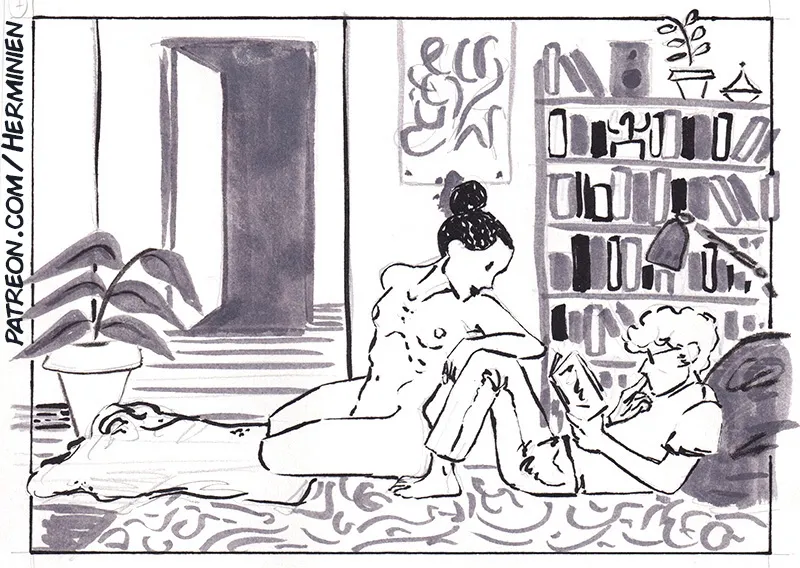 JUDE & JULIE #1 — Reading page 7 full