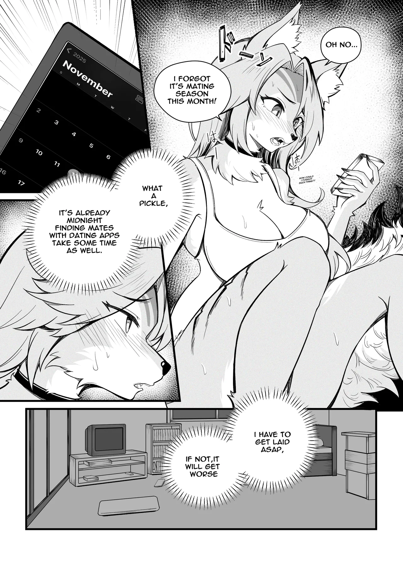 Pulchra deals with her rut page 2 full