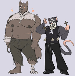 The Ghost and Noland Opossum