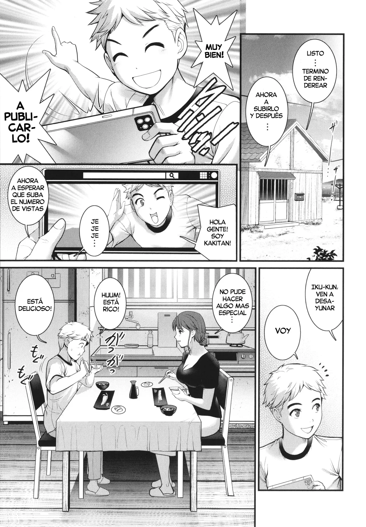 Meshibe no Sakihokoru Shima de  | Una Isla donde florecen los Pistilos page 1 full