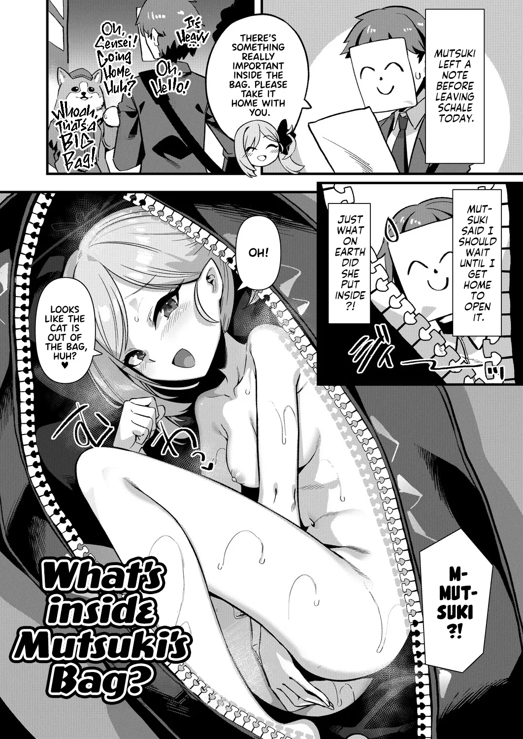 Mutsuki Manga  | What's Inside Mutsuki's Bag? page 1 full