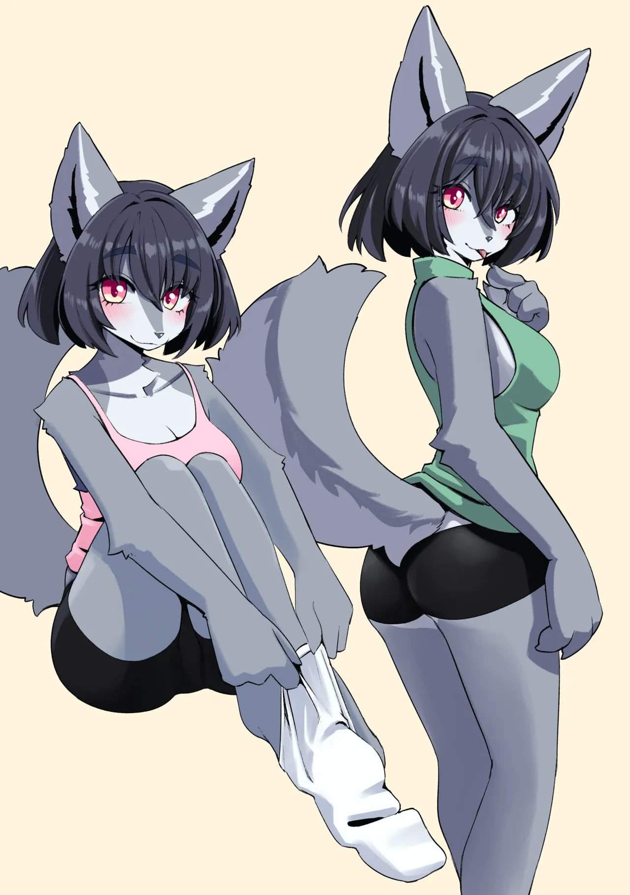 Gray Dog Girl page 2 full