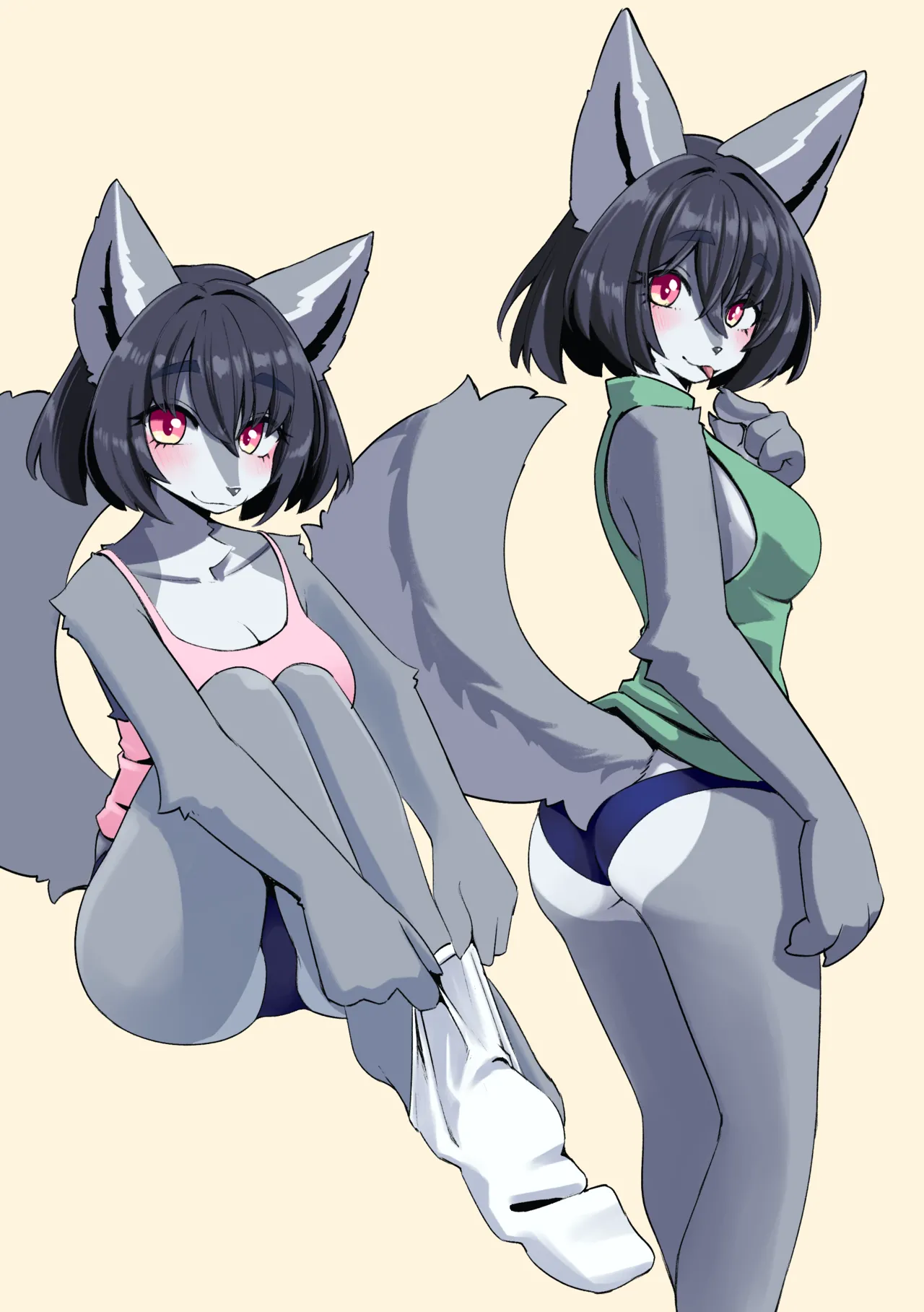 Gray Dog Girl page 3 full