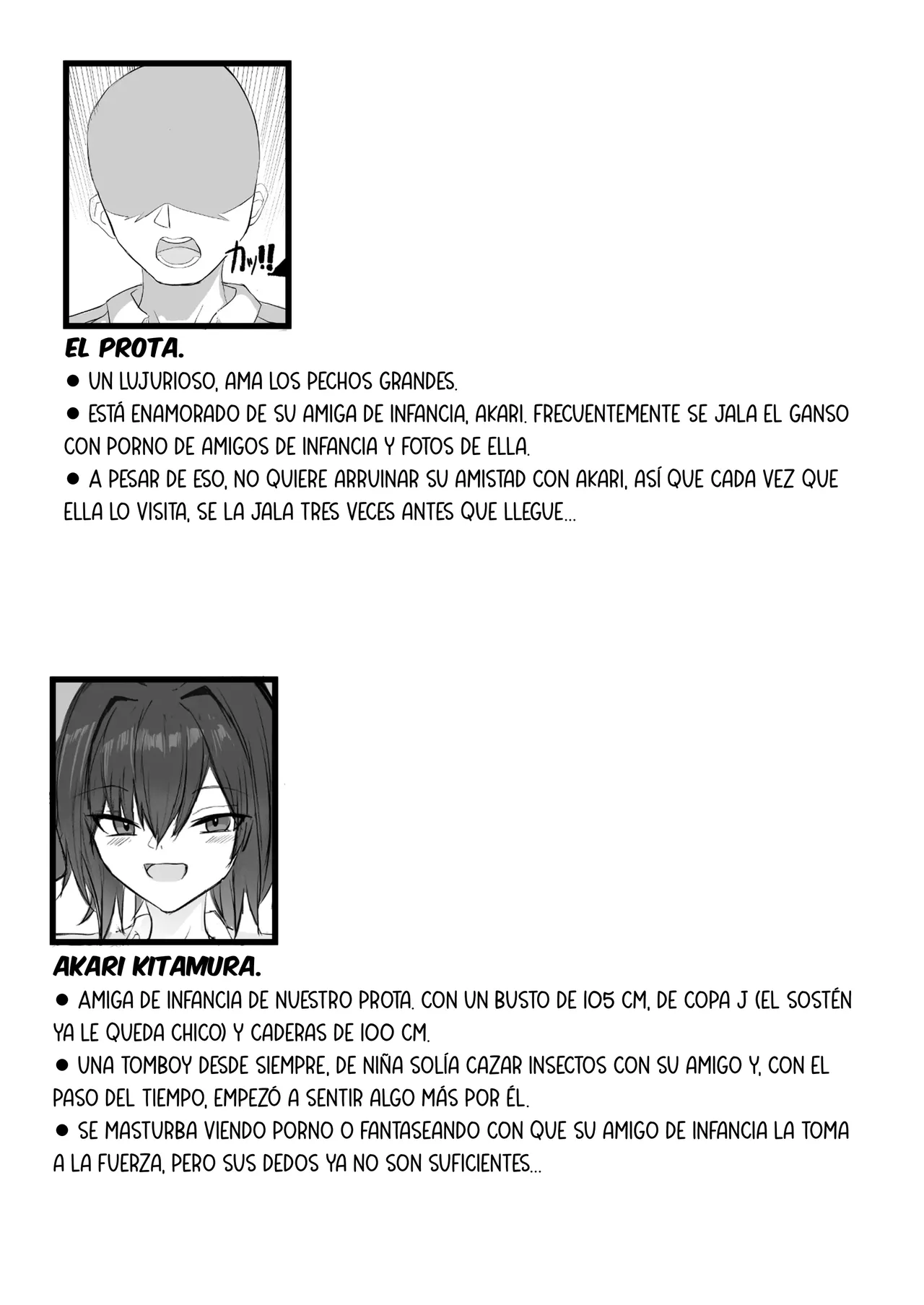 Mukashi Otoko da to Omotteta J-Cup Osananajimi to H suru Hon｜Tuve Sexo Con Mi Amiga De Infancia De Copa J, Aunque Solía Verla Como Un Chico page 2 full