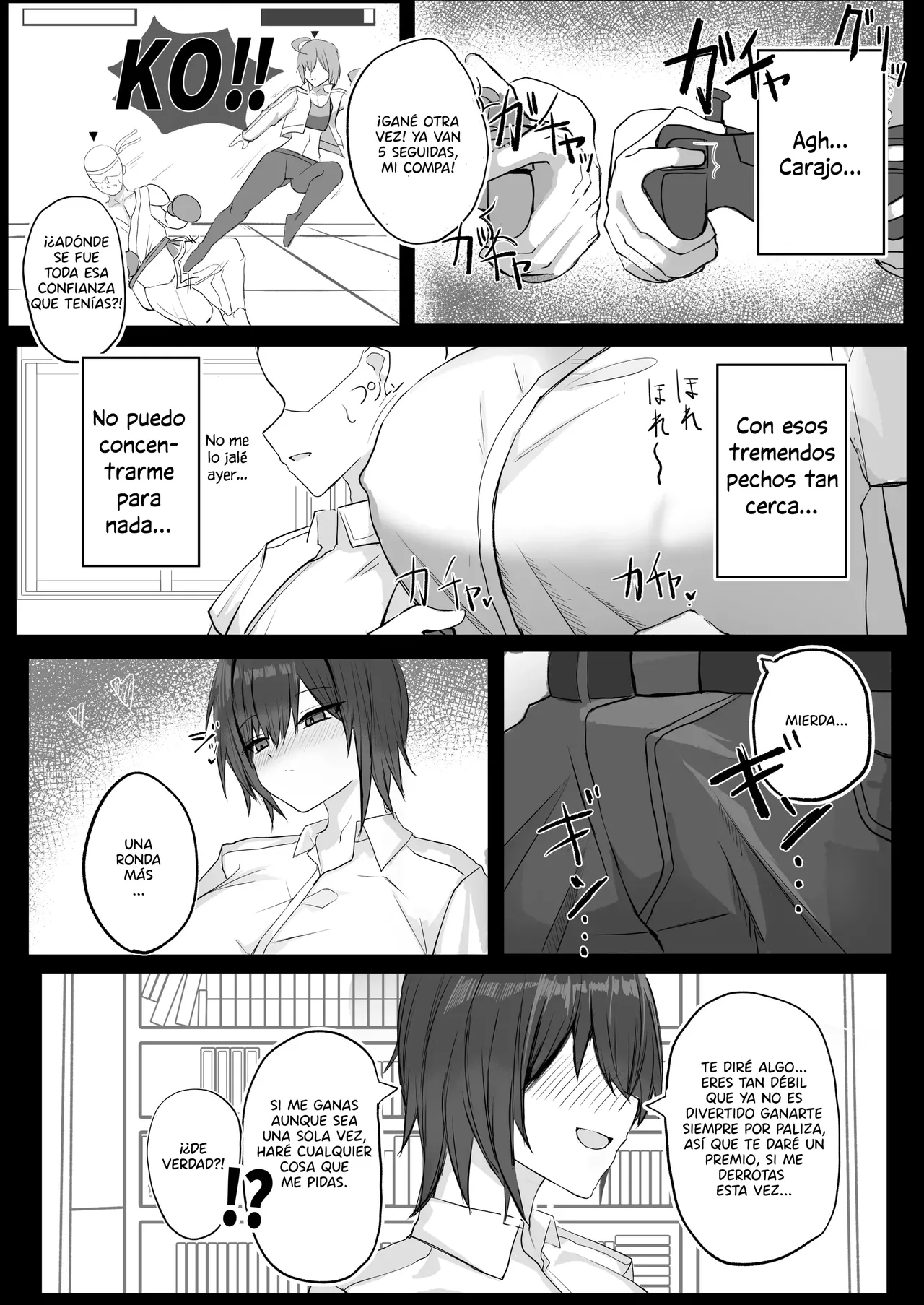 Mukashi Otoko da to Omotteta J-Cup Osananajimi to H suru Hon｜Tuve Sexo Con Mi Amiga De Infancia De Copa J, Aunque Solía Verla Como Un Chico page 5 full