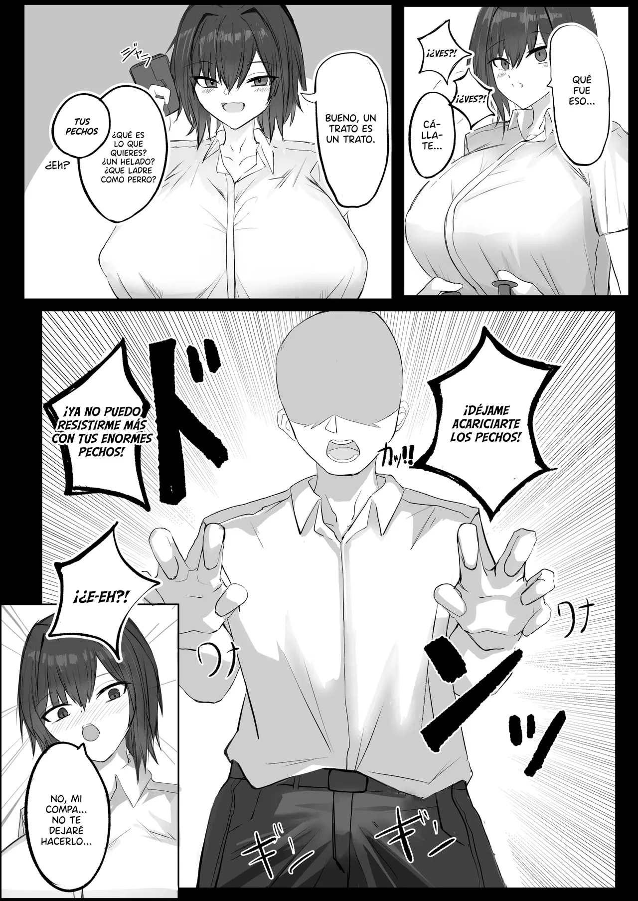 Mukashi Otoko da to Omotteta J-Cup Osananajimi to H suru Hon｜Tuve Sexo Con Mi Amiga De Infancia De Copa J, Aunque Solía Verla Como Un Chico page 7 full