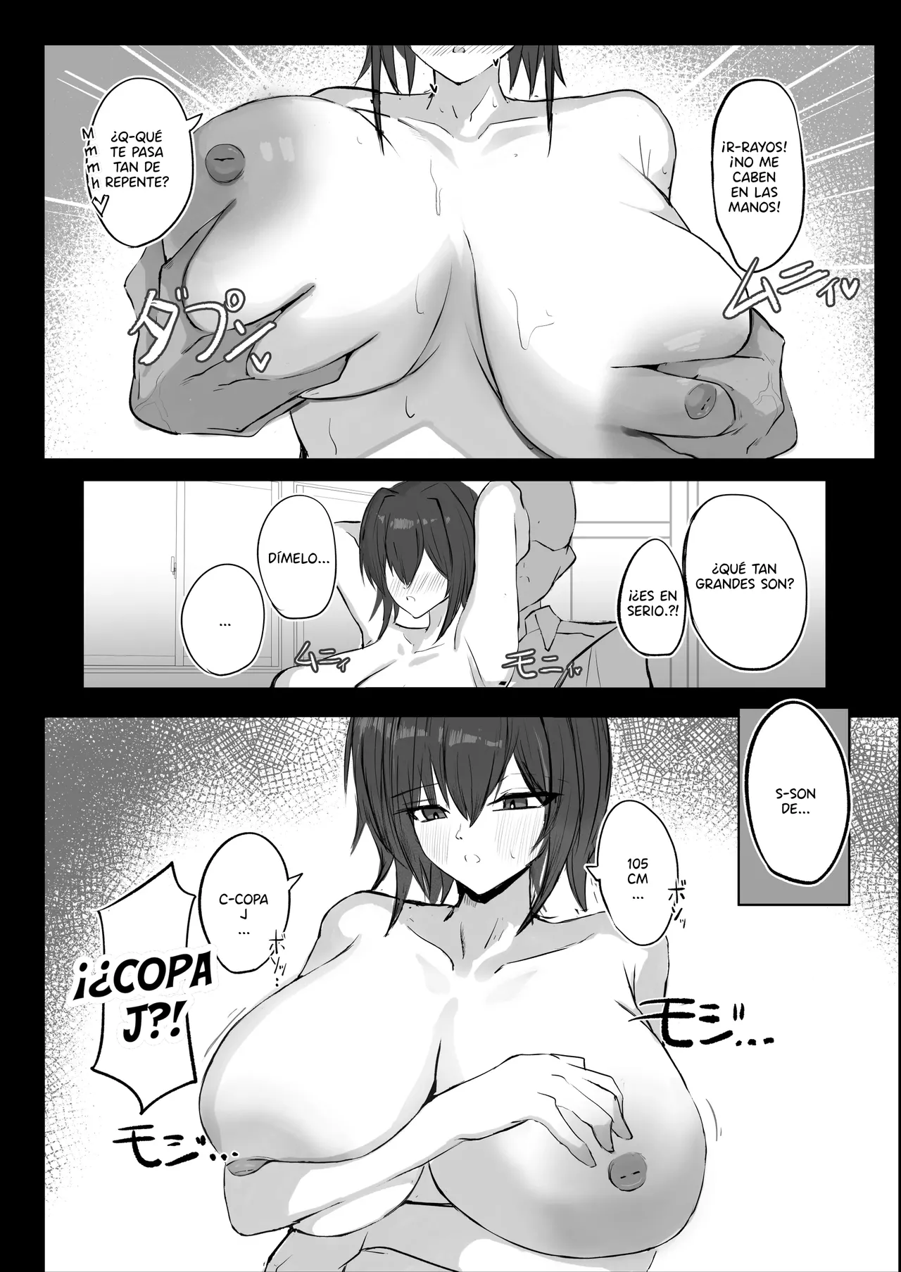 Mukashi Otoko da to Omotteta J-Cup Osananajimi to H suru Hon｜Tuve Sexo Con Mi Amiga De Infancia De Copa J, Aunque Solía Verla Como Un Chico page 9 full