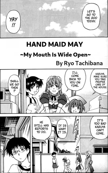 (C61) [Ryo Tachibana] Hand Maid May: My Mouth Is Wide Open! cover