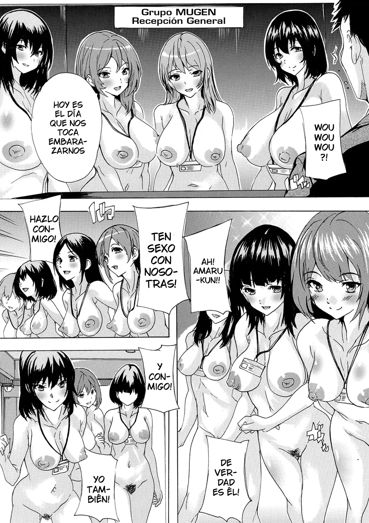 Saiin! Zenra Kaisha  | Afrodisiaco! La Empresa Nudista page 2 full