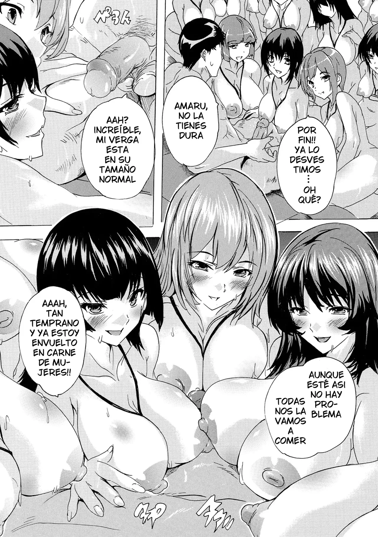 Saiin! Zenra Kaisha  | Afrodisiaco! La Empresa Nudista page 4 full