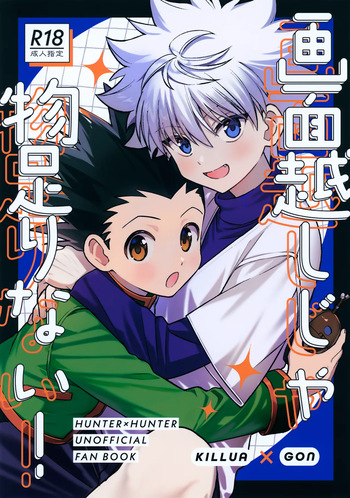 (Re:HUNTER 11) [Chouki Ryokou (5tuka)] Gamen Goshi ja Monotarinai! (Hunter x Hunter) cover