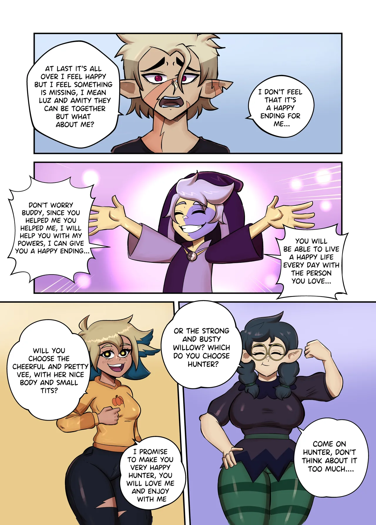 Hunter’s Happy Wish page 2 full