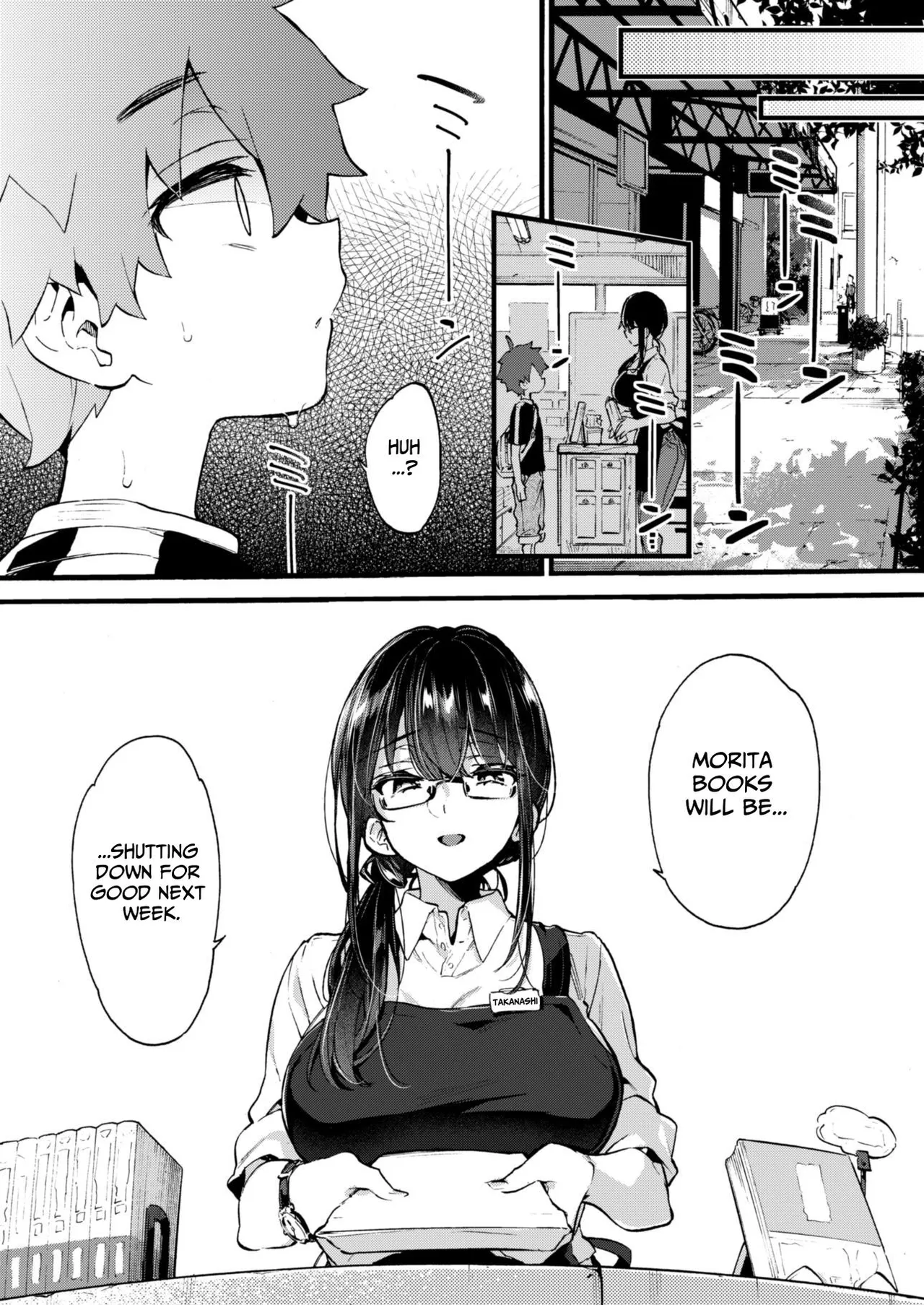 Boku to Shoten no Onee-san | Me and the Bookstore Lady page 6 full