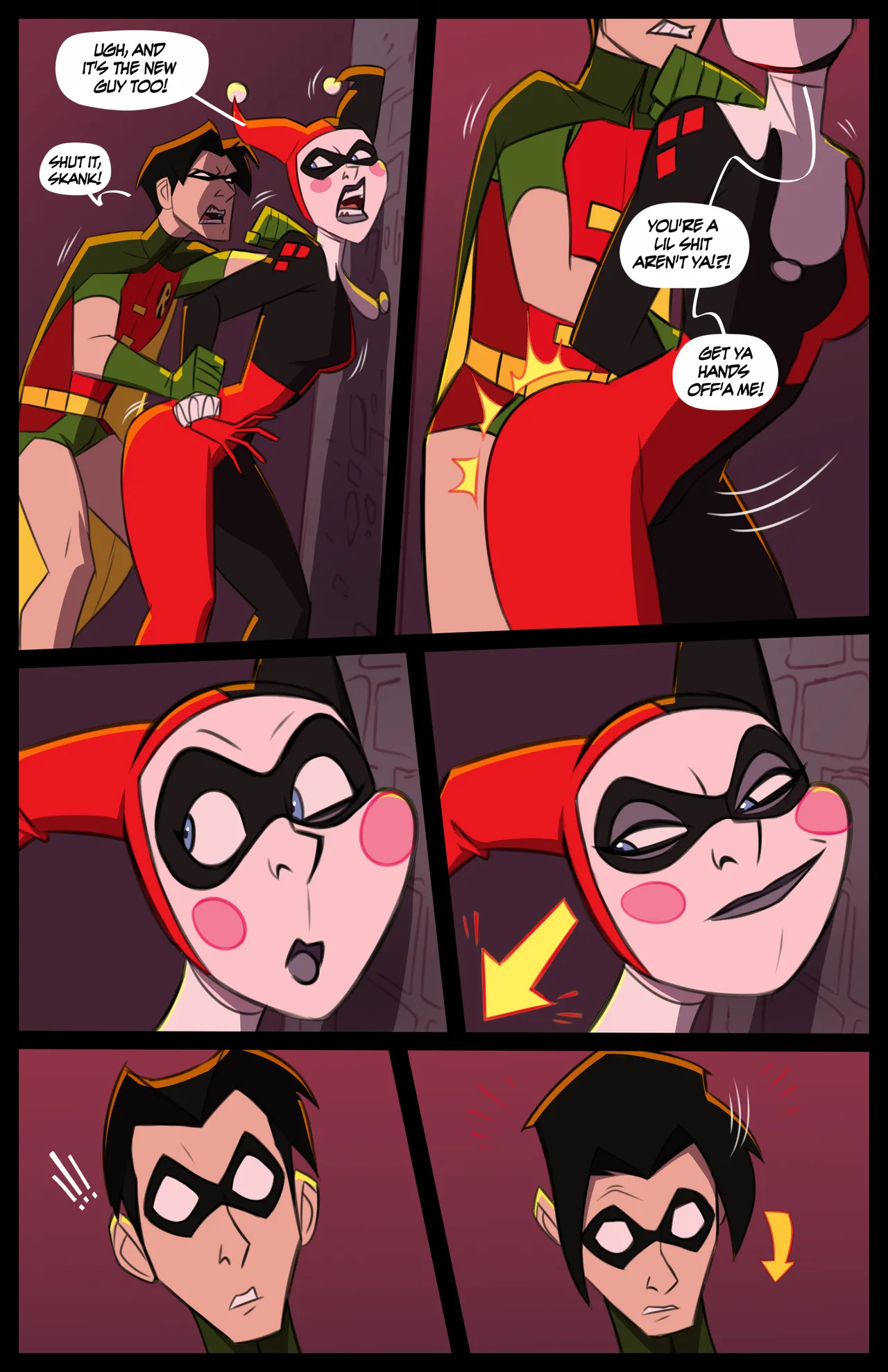 Dc Comics - Harley Quinn & Jason Todd page 2 full