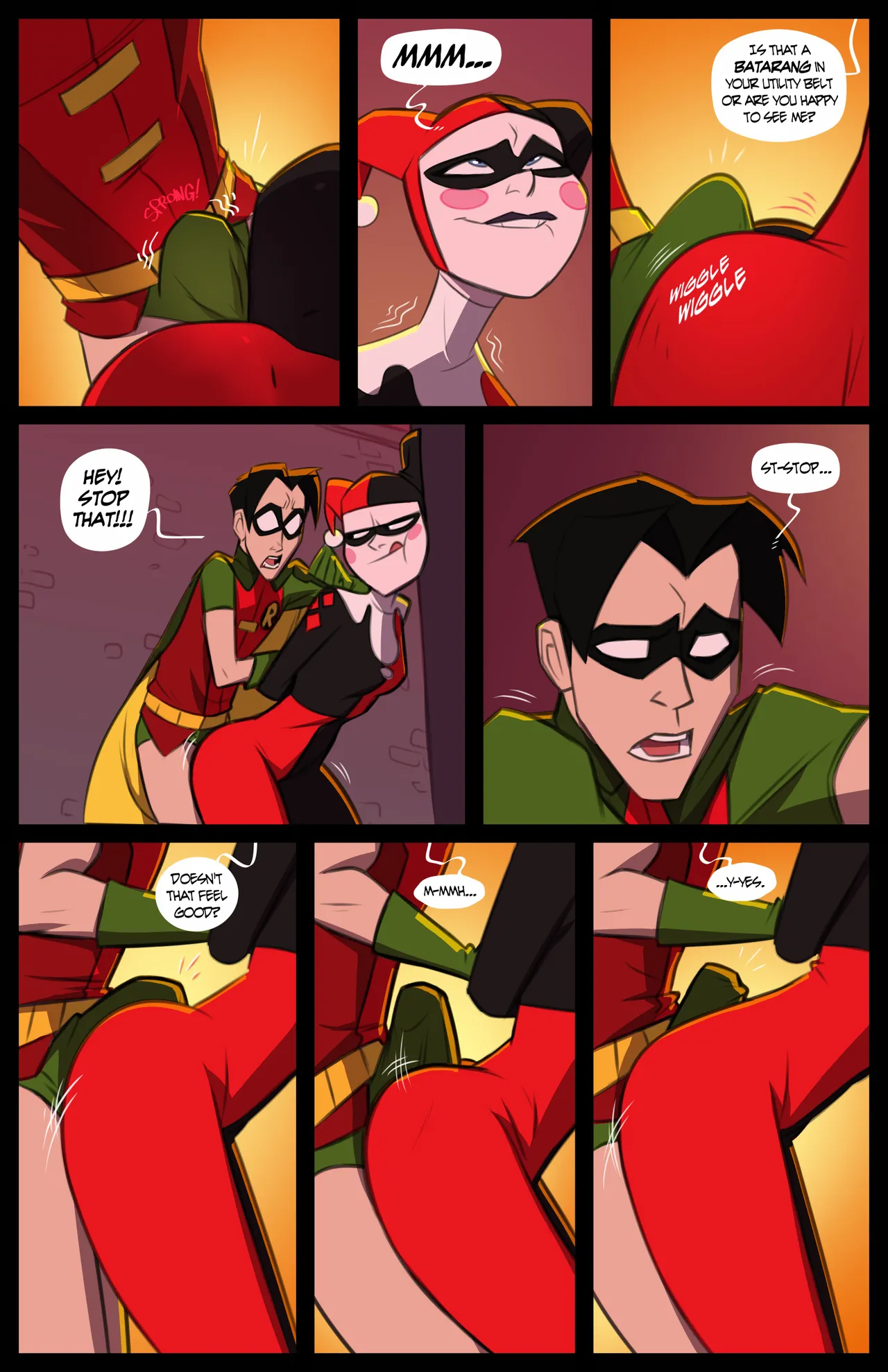 Dc Comics - Harley Quinn & Jason Todd page 4 full