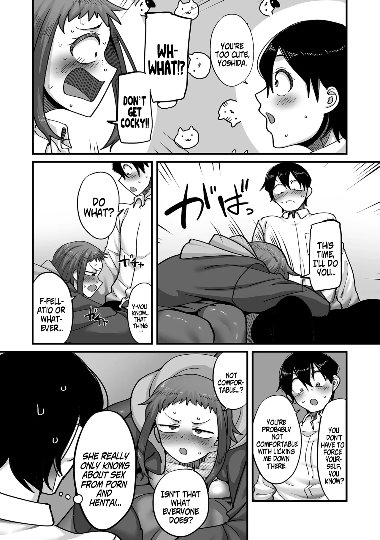 School Prostitution Journal  - Chapter 2: Freckled Introvert Yoshida page 12 full