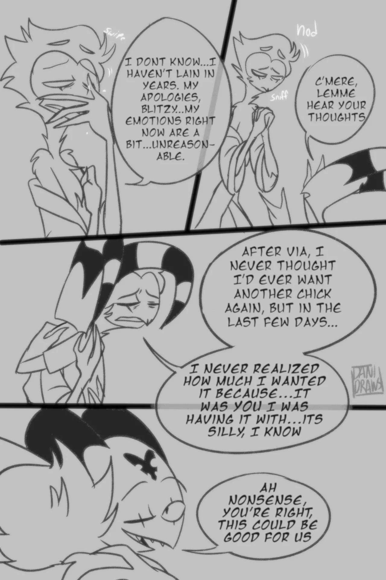 Blitzø & Stolas's Egg Journey page 8 full