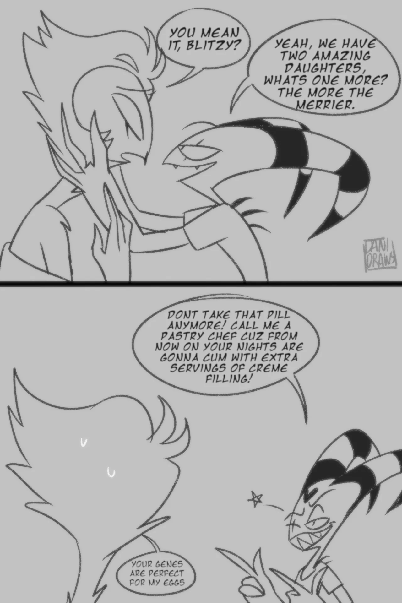 Blitzø & Stolas's Egg Journey page 9 full