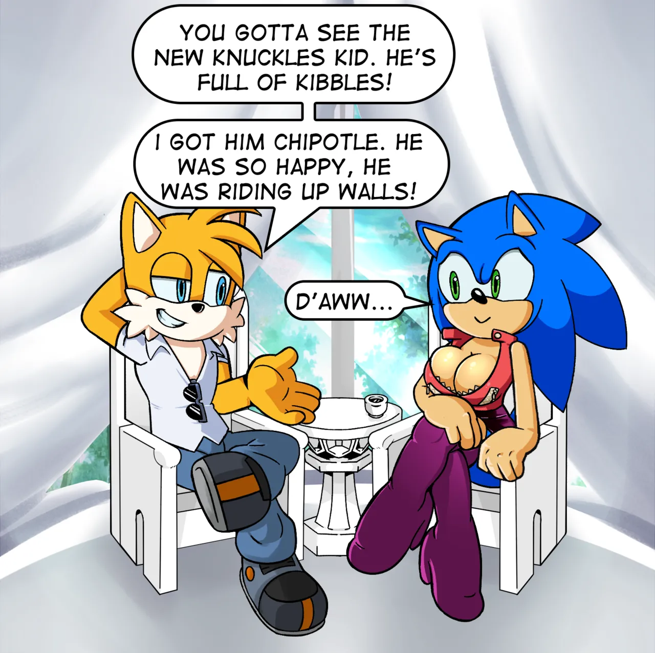 Ask Sonic the Babe and Tails page 11 full
