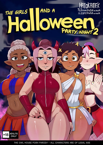 [HatoKameK] Girls at a Halloween Party 2 (The Owl House) (Ongoing) cover