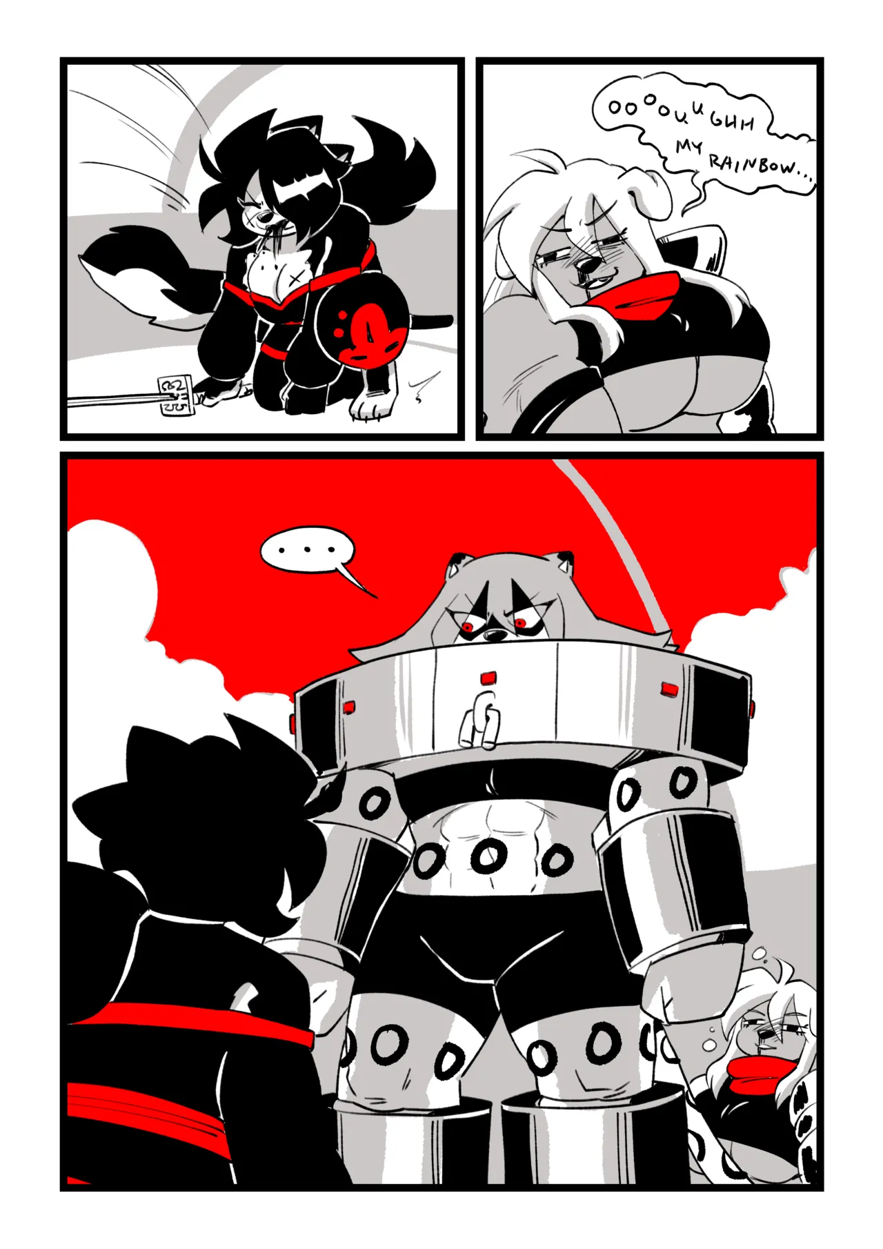 Hachimitsu: Blade for Hire: Chapter 7 - My Teeth And My Claws page 12 full