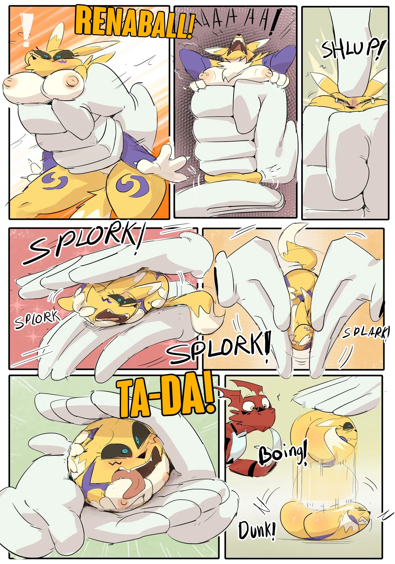Guilmon x Renamon page 12 full