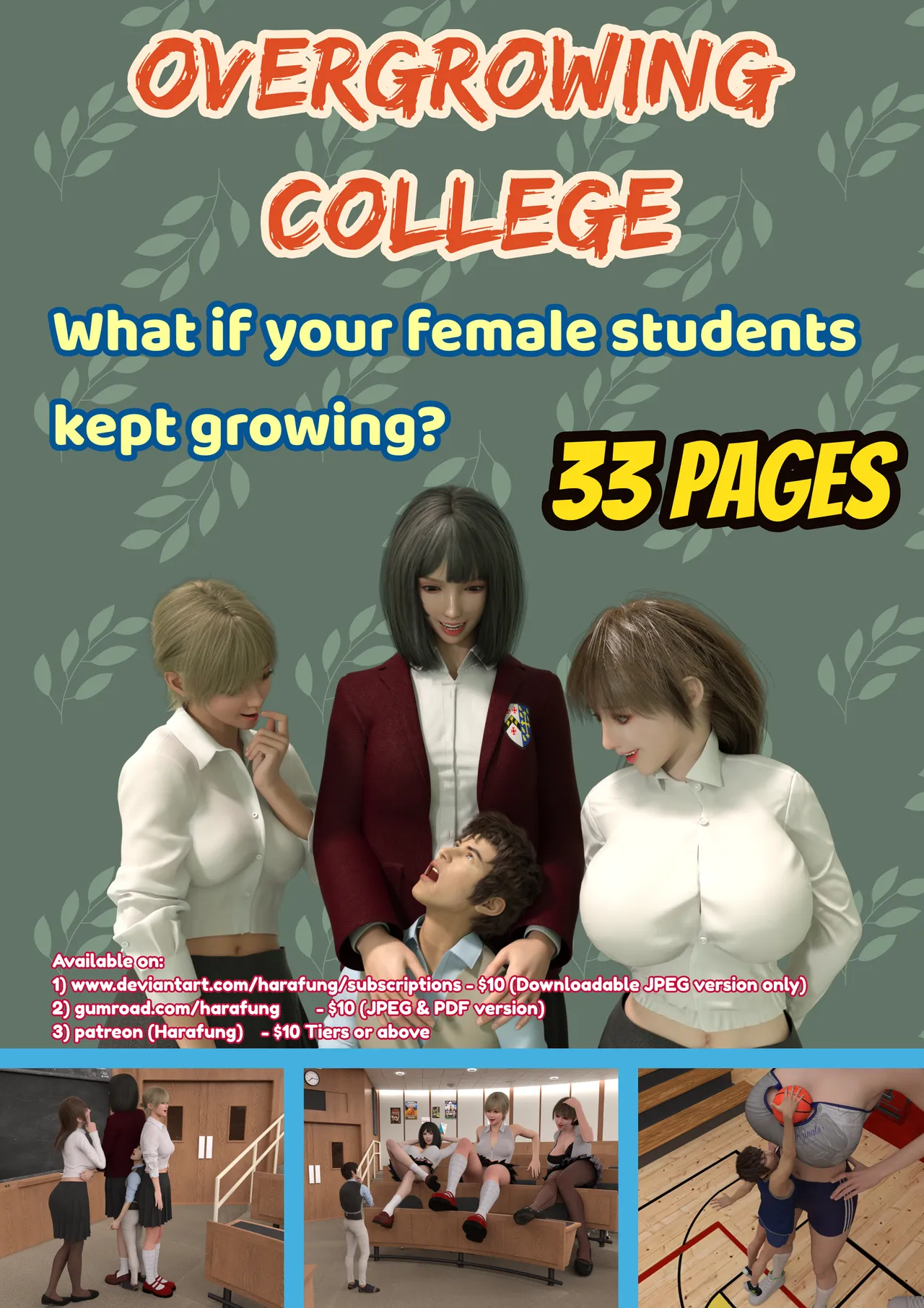 Overgrowing College page 1 full