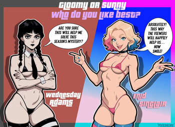 [PixiQueenie] Wednesday & Enid cover