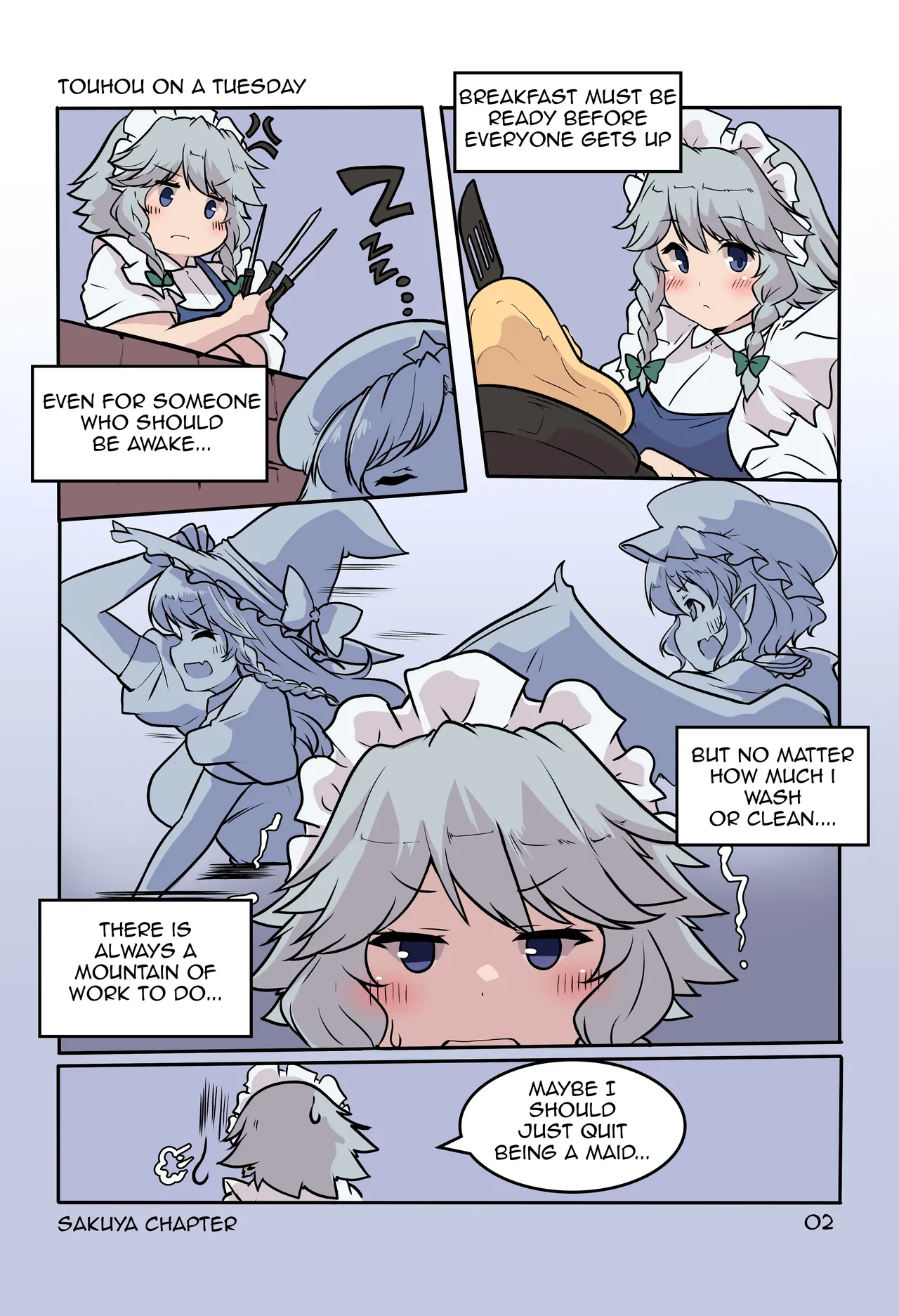Touhou on a Tuesday by kurocazenosora/drblackjack page 2 full