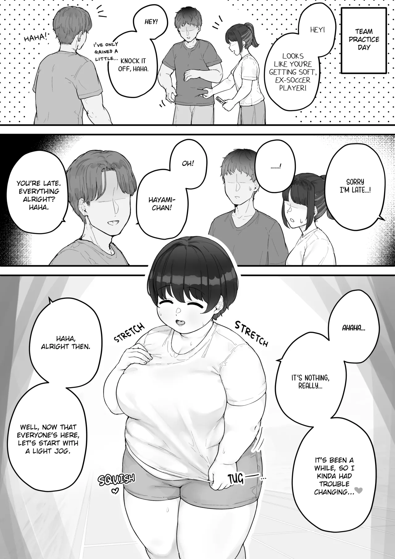 Track Team Girl page 9 full